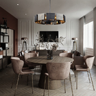 Modern Round Living Room Chandelier lighting Italy Designer Replica Chandelier(WH-MI-452)