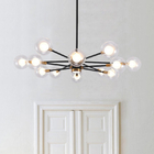 Nordic Molecular LED Pendant Lights Creative Chandelier Bedroom Living Room Dining Room minimalist lamp(WH-MI-433)