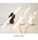 Modern Minimalist Wall Lighting Handshake Sculpture Bedroom Bedside Fist Hand Long Wall Light(WH-OR-249)