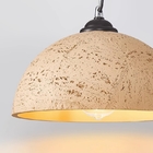 Nordic Simple Wabi-Sabi Style Led Droplights Living Room Bedroom Dome Pendant Light(WH-AP-589)