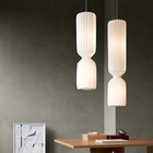 Danish Designer Cylindrical Shape Silk Pendant Lamp(WH-AP-591)