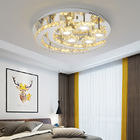 Clear Crystal ceiling lights with Moon For Living room Bedroom Kitchen Lighting Fixtures (WH-CA-48)