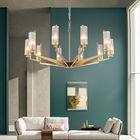 Crystal Pendant Lights for Indoor home Lighting Gold Color Chandelierr (WH-AP-103)