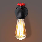 Vintage Retro Rustic Water pipe wall light for Dining room Bar Coffee Shop (WH-VR-02）