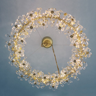 Crystal Chandelier LED Home Decor Lamp Round Flower Creative Design tree branch chandelier(WH-CY-232)