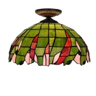 Creative Green Retro Tiffany lamp Stained Glass Pendant Lights for Bar Restaurant Glass Light(WH-TA-25)