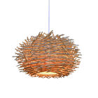 Wicker pendant light shade Haging Lamp For Kitchen Restaurant Lighting Fixtures (WH-WP-10)
